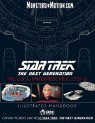 Star Trek The Next Generation U.S.S. Enterprise NCC-1701-D Illustrated Handbook Hardcover Book