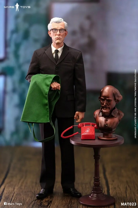 Alfred Pennyworth 1/6 Scale Figure by Mars Toys - Click Image to Close