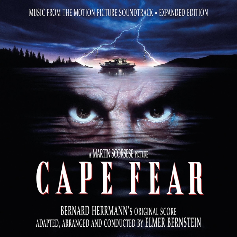 Cape Fear 1991 Soundtrack CD Bernard Herrmann, Elmer Bernstein 2-Disc Set - Click Image to Close