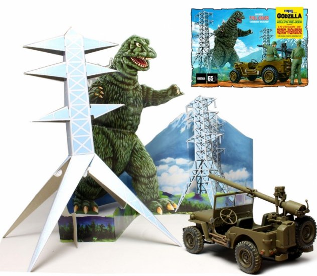 Godzilla Invasion of Astro Monster 1/25 Scale Plastic Assembly Kit