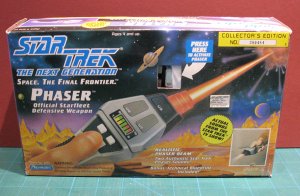 Star Trek TNG Phaser Prop Replica Toy by Playmates