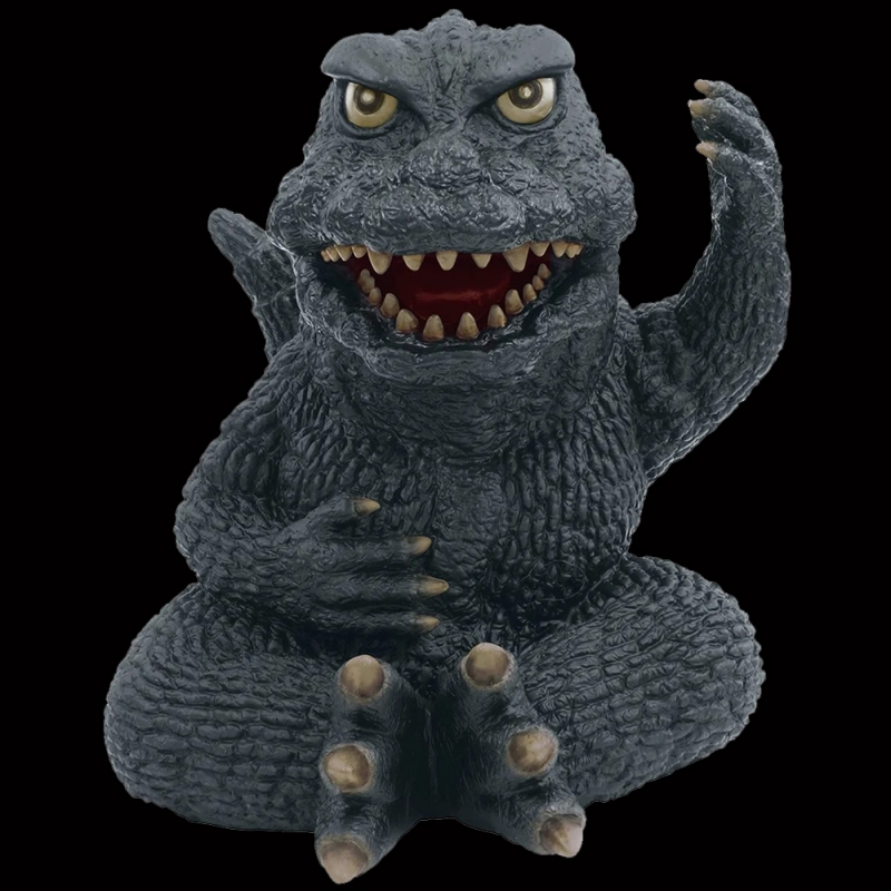 Godzilla 1965 Invasion of Astro-Monster Version A Toho Monster Series Enshrined Monsters Statue - Click Image to Close