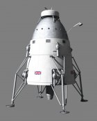 British Interplanetary Society (BIS) Moon Lander (1949) 1/72 Scale Model Kit