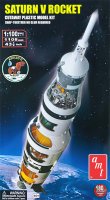 Saturn V 1/100 Scale Model Kit Cutaway Version by AMT Snap Together 3.5 Feet Tall (PRE-ORDERS OPENING SOON!)