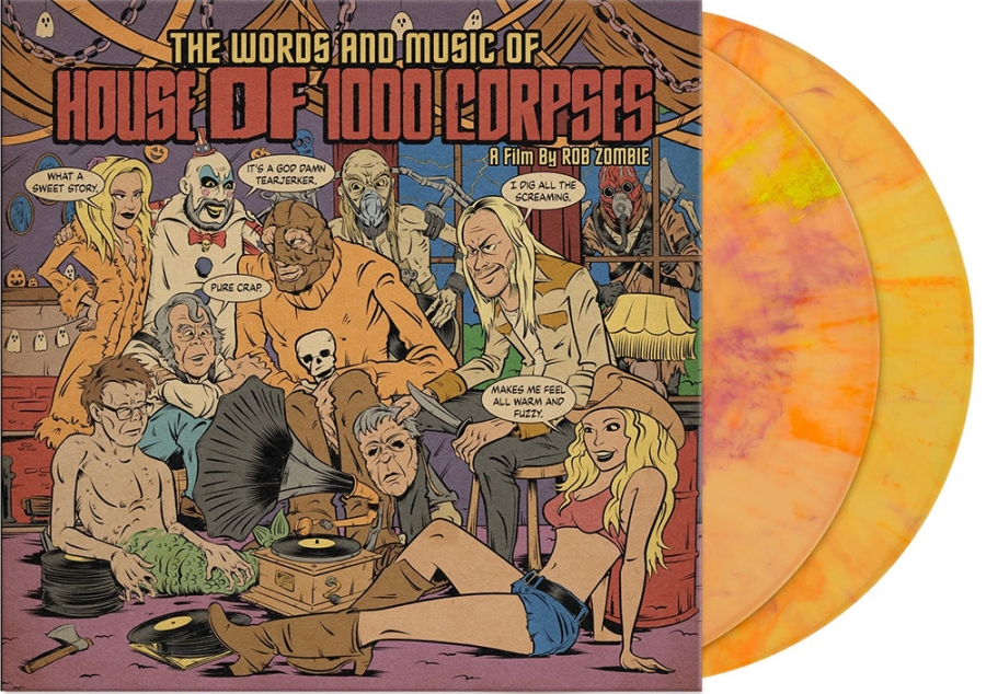 House Of 1000 Corpses Words and Music LP 2-Disc Set LIMITED EDITION - Click Image to Close