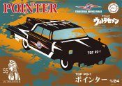 Ultra Seven 1967 Ultra TDF PO-1 Pointer 1/24 Model Kit By Fujimi