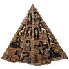 Egyptian Pyramid with 12 Piece Figure Set