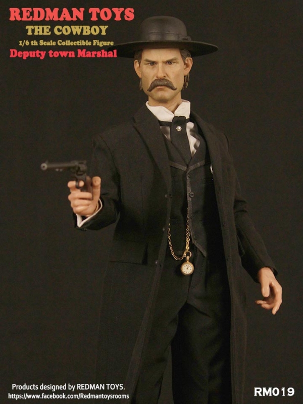 Tombstone Wyatt Earp Deputy Town Marshal 1/6 Scale Figure by Redman - Click Image to Close