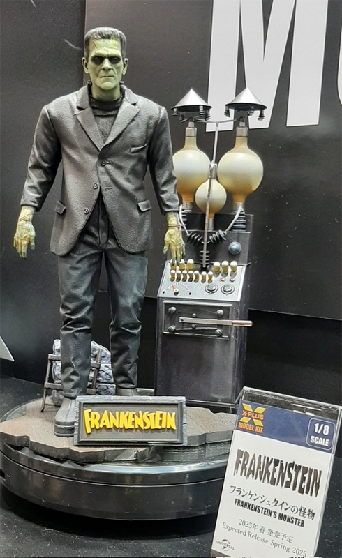 Frankenstein 1931 1/8 Scale Plastic Model Kit By X-Plus Boris Karloff Universal Monsters - Click Image to Close