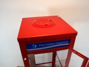 Telephone Booth RED 1/6 Scale Replica with Lights NOT MINT