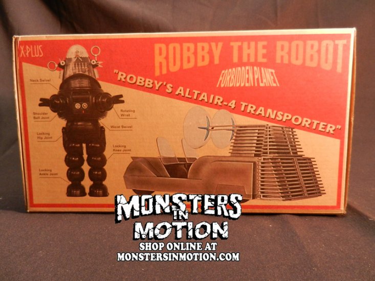 Forbidden Planet Robby the Robot with Altair-4 Transporter X-Plus Japan -  Fabuleuse Caverne