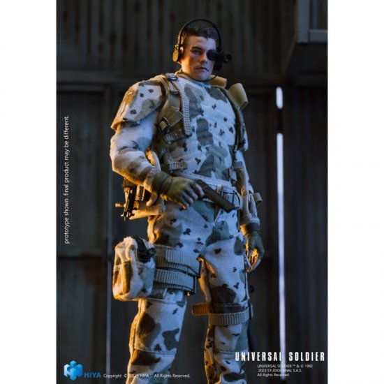 Universal Soldier (1992) Luc Deveraux Exquisite Jean-Claude Van Damme Super  1/12 Figure PX Hiya Toys Universal Soldier (1992) Luc Deveraux Exquisite  Jean-Claude Van Damme Super 1/12 Figure PX Hiya Toys [161HI01] 