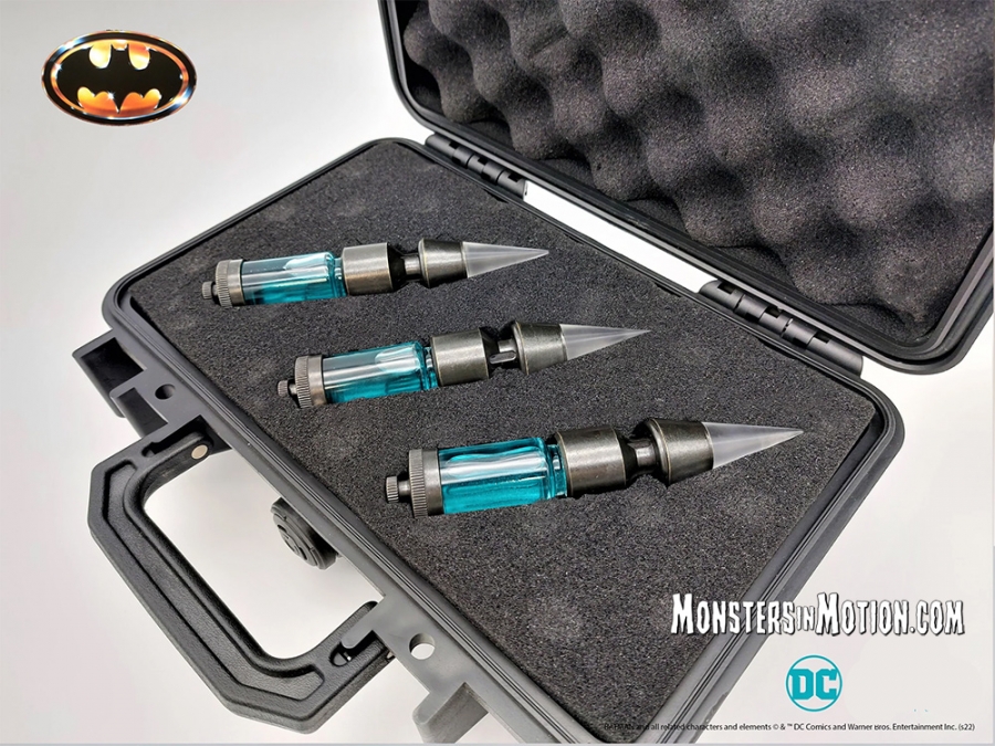 Batman 1989 Smoke Capsules Life Size Prop Replica with Case - Click Image to Close