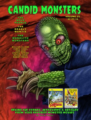 Candid Monsters Volume 25 Softcover Book by Ted Bohus Mole People