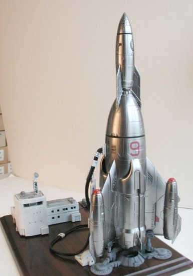 Mercury 9 Rocket 1/350 Scale Model Kit Mercury 9 Rocket 1/350 