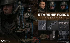 Starship Force Troopers Lieutenant 1/6 Scale Figure by Virtual Toys