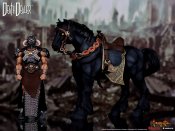 Frank Frazetta's Death Dealer With Steed 1/12 Scale Figure