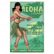 Bettie Page Tiki Time Bettie Masterpiece Ornament