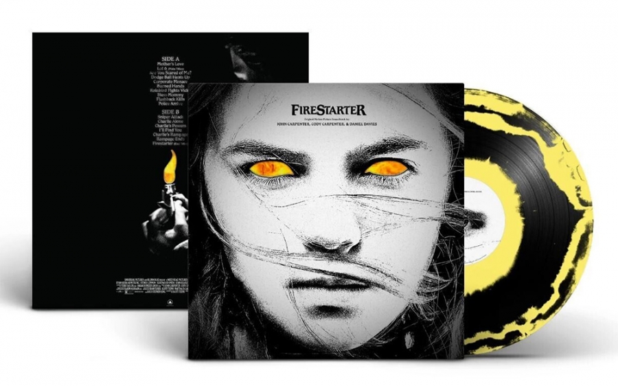 Firestarter 2022 John Carpenter Vinyl LP Limited Yellow Bone Splatter Vinyl - Click Image to Close