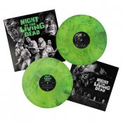 Night of the Living Dead Soundtrack Vinyl LP 2 Disc Set Limited Edition Zombie Green Swirl Vinyl