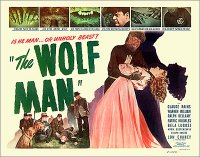 Wolf Man, The 1940s Re-release Half Sheet Poster Reproduction