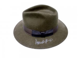 Indiana Jones Harrison Ford Autographed Hat