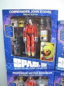 Space: 1999 Complete Action Figure Collection by Sixteen 12, Alan Carter with Moon Buggy, Victor Bergman, Paul Morrow, Commander Koenig and Koenig Special Edition