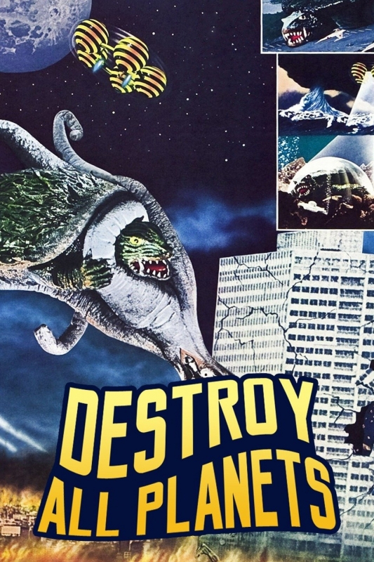 Destroy All Planets AKA Gamera Vs. Viras (1968) 16mm DVD Peter Williams, Toru Takatsuka - Click Image to Close