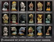 Ghostbusters Vinz Legends of Stop Motion Bust Model Kit by Mick Wood