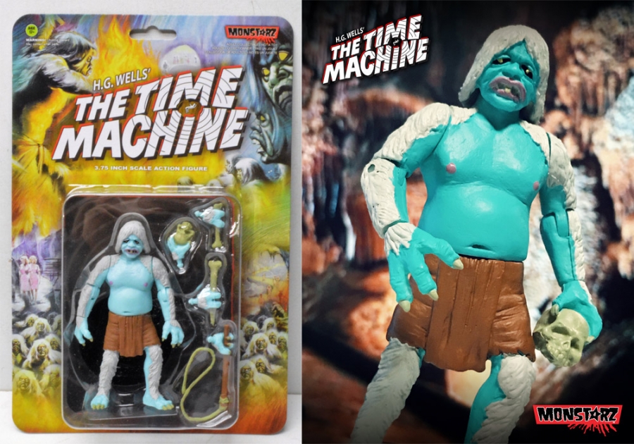 Time Machine 1960 Cave Battle Morlock 3.75" Scale Retro Action Figure by Monstarz - Click Image to Close