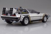 Back To The Future Part I DeLorean Time Machine 1/24 Scale Model Kit Aoshima