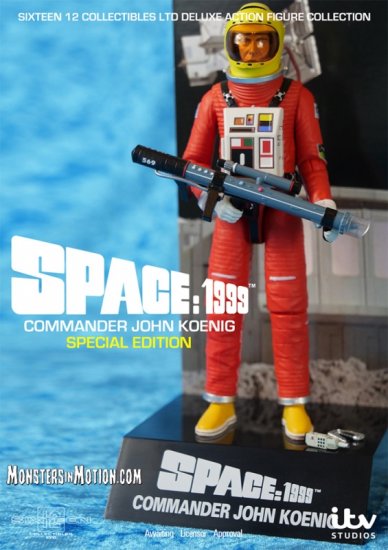 Space 1999 Commander John Koenig with Rifle Special Edition Deluxe