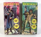 Dark Shadows Barnabas Vampire and Werewolf Original Vintage MPC Model Kits