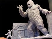 Konga 1961 Giant Gorilla Ape Plastic Model Kit by Monarch