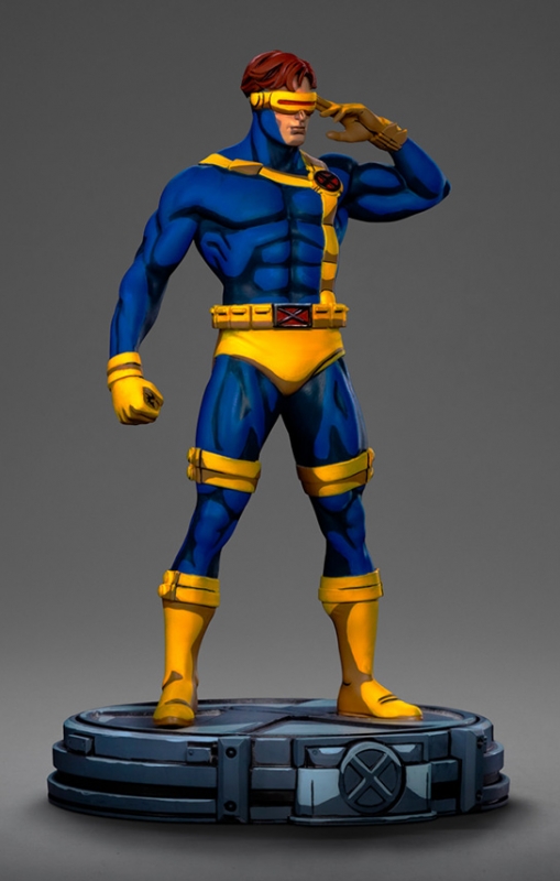 X-Men '97 Cyclops 1/10 Art Scale Statue by Iron Studios - Click Image to Close