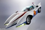 Speed Racer Mach 5 1/18 Scale Tamashi Nations Chogokin Die Cast Replica by Bandai Japan