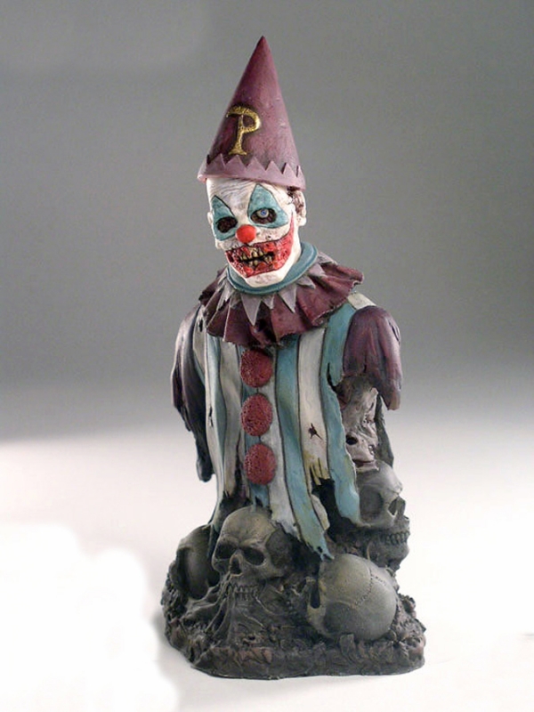 Zombies Unleashed Clown 1/6 Scale Bust Model Kit - Click Image to Close