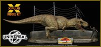Jurassic Park T-Rex & Malcom Diorama Plastic Model Kit By X-Plus