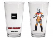 Godzilla Jet Jaguar Toon Tumbler Pint Glass