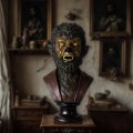 Wolfman Werewolf Cold Cast Resin Bust