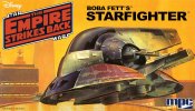 Star Wars The Empire Strikes Back Boba Fett's Starfighter Slave 1 1/72 Scale Model Kit by MPC