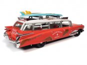 Cadillac 1959 Eldorado Ambulance Surf Shark 1/18 Scale Diecast Vehicle