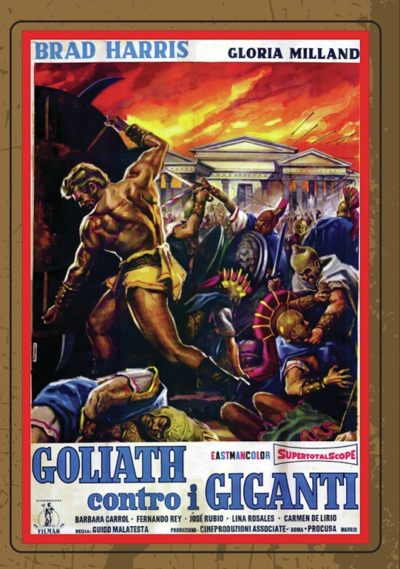 Goliath Against The Giants (1961) DVD Brad Harris - Click Image to Close