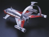 Ultraman Jet Beetle w/Hydrogenade Sub Rocket 1/72 Scale Model Kit by Hasegawa