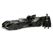 Batman (1989) Die Cast 1/24 Scale Batmobile & Batman Figure