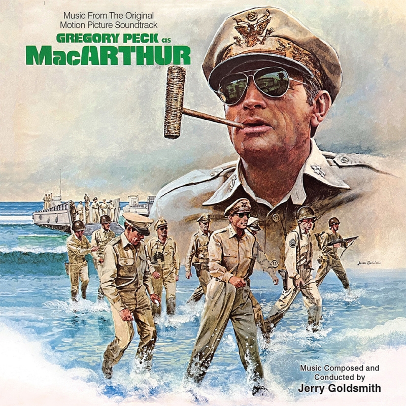 MacArthur 1977 Soundtrack CD Jerry Goldsmith 2 Disc Set - Click Image to Close