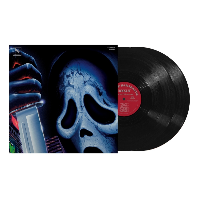 Scream VI Original Sountrack Black Vinyl 2xLP Brian Tyler & Sven Faulconer - Click Image to Close