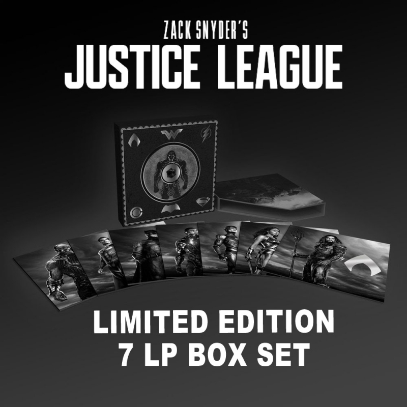 Zack Snyder's Justice League Soundtrack 7LP Box Set Tom Holkenborg - Click Image to Close