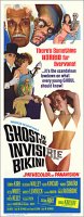 Ghost in the Invisible Bikini Karloff Repro Insert Poster 14X36