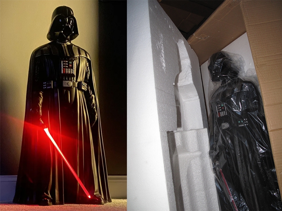 4 foot darth on sale vader figure